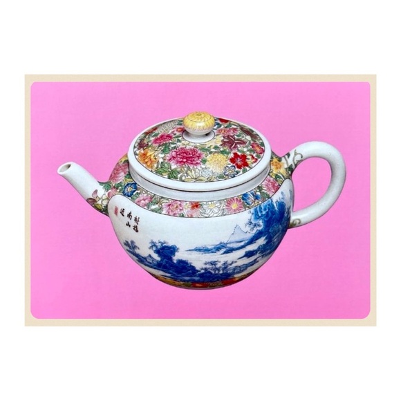 Cloisonné Postcard from Taipei National Palace Museum - Picture 1 of 3